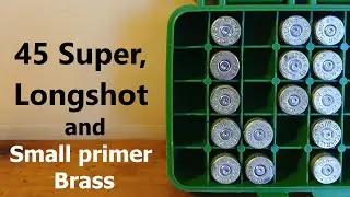 Loading 45 Super, 450 SMC with Longshot and small primer brass