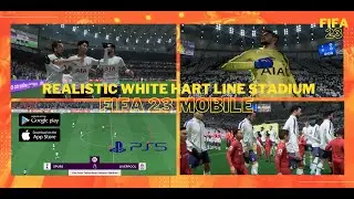 FIFA 16 MOBILE‼️REALISTIC WHITE HART LINE STADIUM‼️