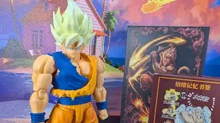 ОГРОМНАЯ!! Обзор фигурки Супер Сайян SSJ Гоку из аниме Mythos Sun Wukong Z02 от стороннего произв...