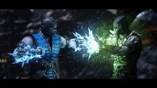 Mortal Kombat X - Sub Zero vs Reptile (CPU vs CPU)
