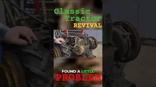 No Spark? This 1953 Tractors Magneto is RUST! #gardentractor #restoration #rusty #classictractor