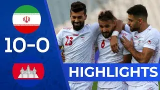 Iran vs Cambodia 10-0 - All Gоals & Extеndеd Hіghlіghts - 2021