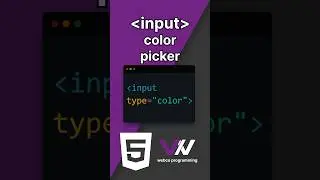 Color Picker  #programming #frontendcourse #coding