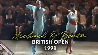 1998 Michael Wentink and Beata Onefater Winning the BRITISH OPEN