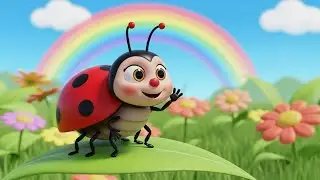 Itsy Bitsy Ladybug | Cute Insect Song for Kids | Nursery Rhymes & Songs for Children
