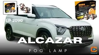 2025 Hundai Alcazar Fog lamp | Alcazar fog lamp installation| Best fog lamp |
