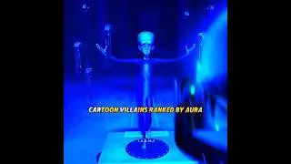 Cartoon Villains Ranked By Aura 💀 | Amor No pra | #shorts #aura #villains