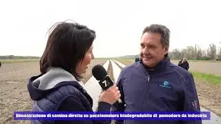 La pacciamatura biodegradabile scende in campo