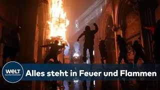CHILE: Zum Jahrestag der Sozialproteste gehen Kirchen in Flammen auf