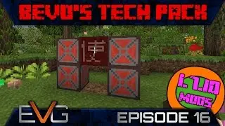 СВЯЗАННАЯ БРОНЯ И ЭНЕРГЕТИЧЕСКИЙ БЛАСТЕР!!! | Minecraft с модами 1.7+: Эпизод 16 (Технопак от Bevo)