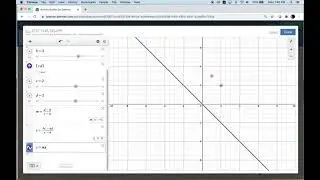 Desmos Computation Layer   Lesson 5   Moveable Points for Line