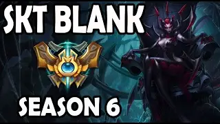 SKT T1 Blank Elise vs Kindred Jungle Ranked Challenger Korea