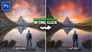 Turn Any Photo into a Long Exposure Using Only One Layer in Photoshop | No AI Needed