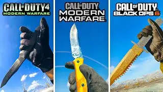 Playing EVERY COD in 2025… but knife only?