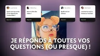 Je repond a vos questions !!! 