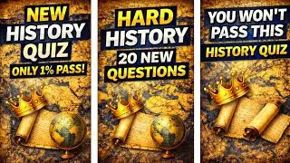 Hard History Quiz 🏛️ | 20 NEW Questions Only Experts Can Answer!