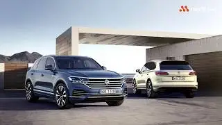 Volkswagen представил в Китае новое поколение Touareg.