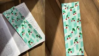 &ldquo;Handmade Bookmark Tutorial | Simple Craft for Book Lovers 💖&rdquo; #bookmarktutorial 