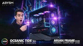 Caja Abysm Gaming ARIAN Frame A400 & Refrigeraci&oacute;n Liquida Oceanic Tide 360 ARGB