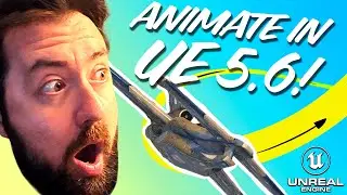 Unreal Engine 5.6 Flight Animation is Actually CRAZY EASY!!