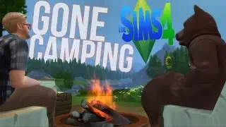 The Sims 4 - THE BEAR DIES! - Outdoor Retreat DLC Sims 4 Gameplay Funny Moments