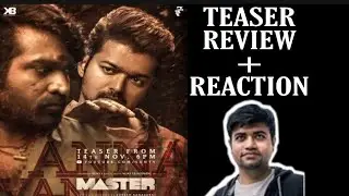 Master Official Teaser|Review+Reaction|Vijay|Vijay Sethupathy|Lokesh Kanagraj