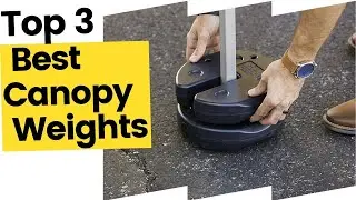 Best Canopy Weights for Securing Canopies in 2023