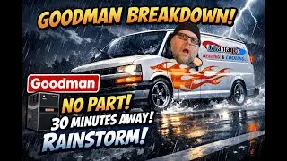 Goodman Furnace Emergency Fix: Racing Through a Storm for the Missing Part!