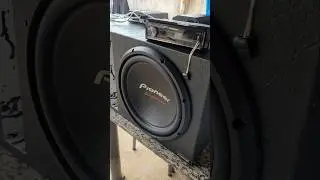 M&oacute;dulo taramps ds440x4 e subwoofer pioneer ts-w312s4