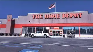 【4K】𝐖𝐀𝐋𝐊 🇺🇸 Inside The Home Depot 🧰 in North Bergen NJ