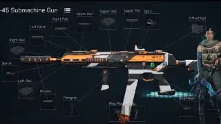 DELTA FORCE NO RECOIL SMG-45 