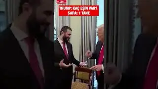 Donald Trump ve Ahmed Şara arasında samimi sohbet: 