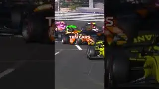 Авария на гонке Формулы-2 в Монако...