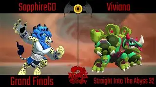 Straight Into The Abyss 32 Grand Finals - SapphireGD (Zetterburn) Vs Viviana (Galvan) - Rivals 2