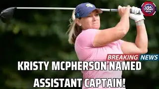 Angela Stanford Picks Kristy McPherson as Assistant Captain | Solheim Cup 2026 । USA TODAY NEWS