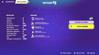 Fortnite Ch7S1 ZB Duo - Almost, But 3rd Party 🖕🏼🤬