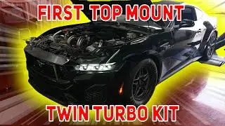 FIRST TOP MOUNT TWIN TURBO S650 IN THE WORLD ON THE DYNO!