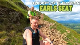 EARLS SEAT | +2800FT OF ELEVATION IN 10K | TRAIL RUN | #running #trailrunning #dronevideo