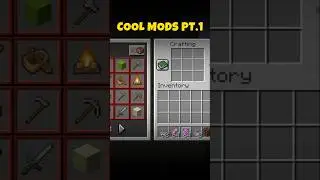 Cool Mods 😎 Pt.1 #youtube #shorts #minecraft #viral #trending #minecraftshorts #mods #coolmods
