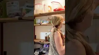 The pantry needed some deep cleaning and organizing before we restocked it with our Aldi Haul!