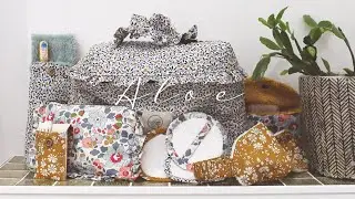 A L O E • Linge de maison salle de bain • Tutoriel couture