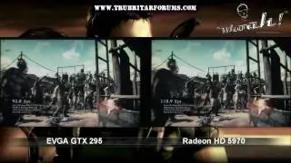 (1080P) GTX295 Vs HD5970 Resident Evil 5 Benchmark