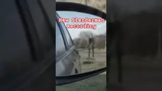 New FRIGHTNING recording of Slenderman &bull; FULL VIDEO ON OUR CHANNEL #scary #spooky #paranormal