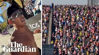 Influencer who brought camera crew to New York marathon banned from race