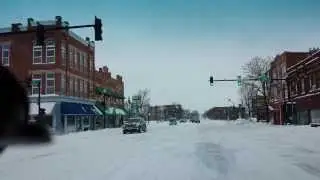 The drive down main street Findlay ohio 2/5/2014