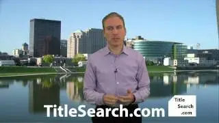How do you run a title search on real estate in Dayton, Ohio? | AFX