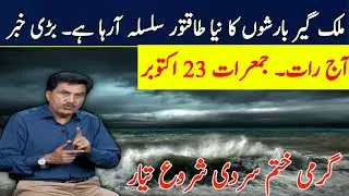 Pak weather with Dr hanif Next 15 days| Pakistan weather forecast|Punjab weather|Sindh weather toda1