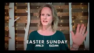 Easter at Salt House - Pastor Sara's Invitation