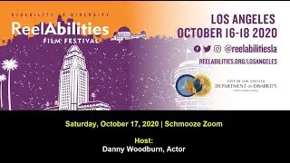 ReelAbilities Film Festival Los Angeles - Danny Woodburn Schmooze Zoom (Open Captions)