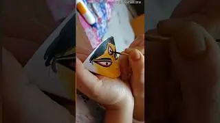 Maa Durga craft with paper ❤️ #youtubeshorts #shorts #craft #durgapuja #papercraft #durga #bangla